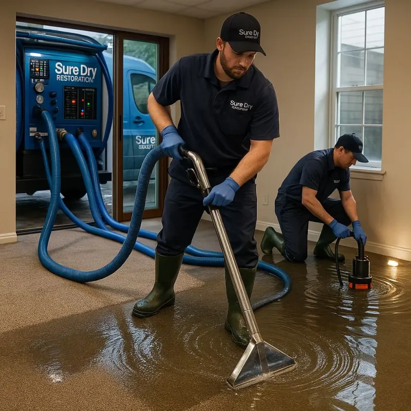 Water Extraction and Removal process in Mobile County, AL